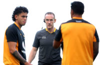 Wasps defence coach Ian Costello