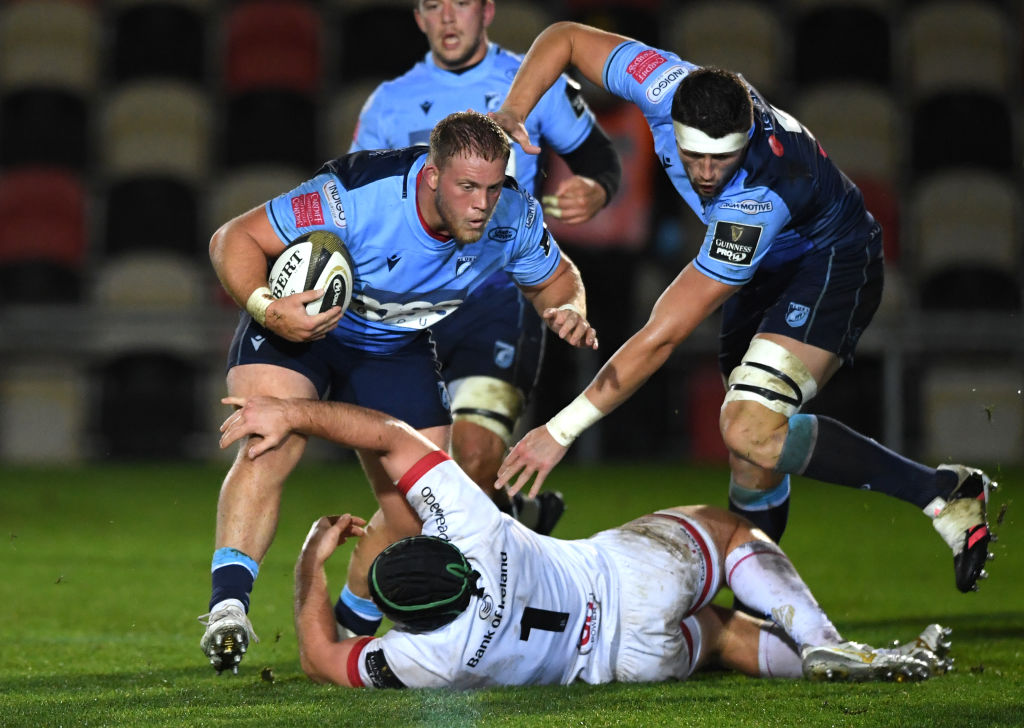 Cardiff Blues prop Corey Domachowski