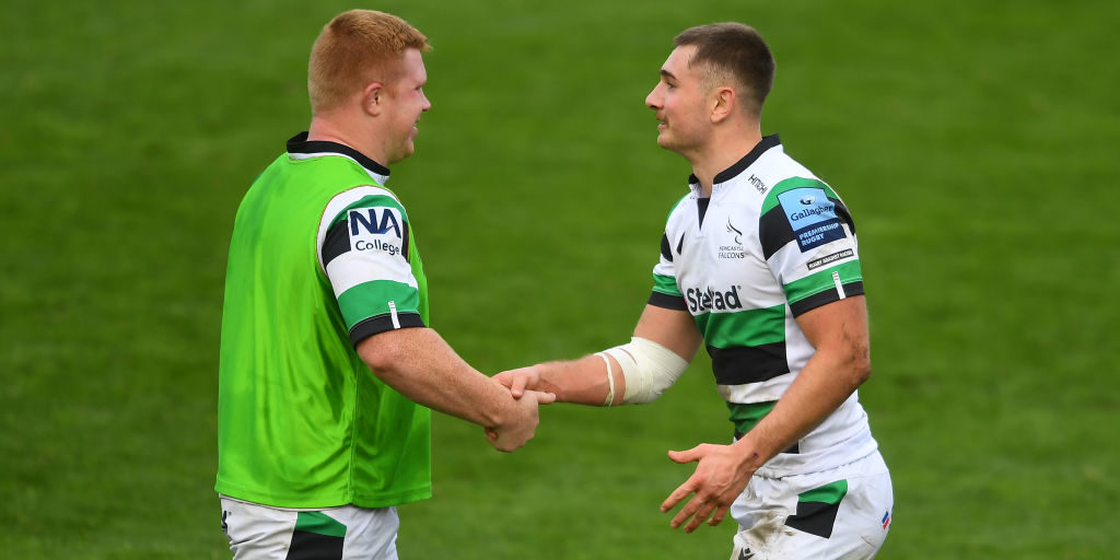 Newcastle Falcons prop Trevor Davison