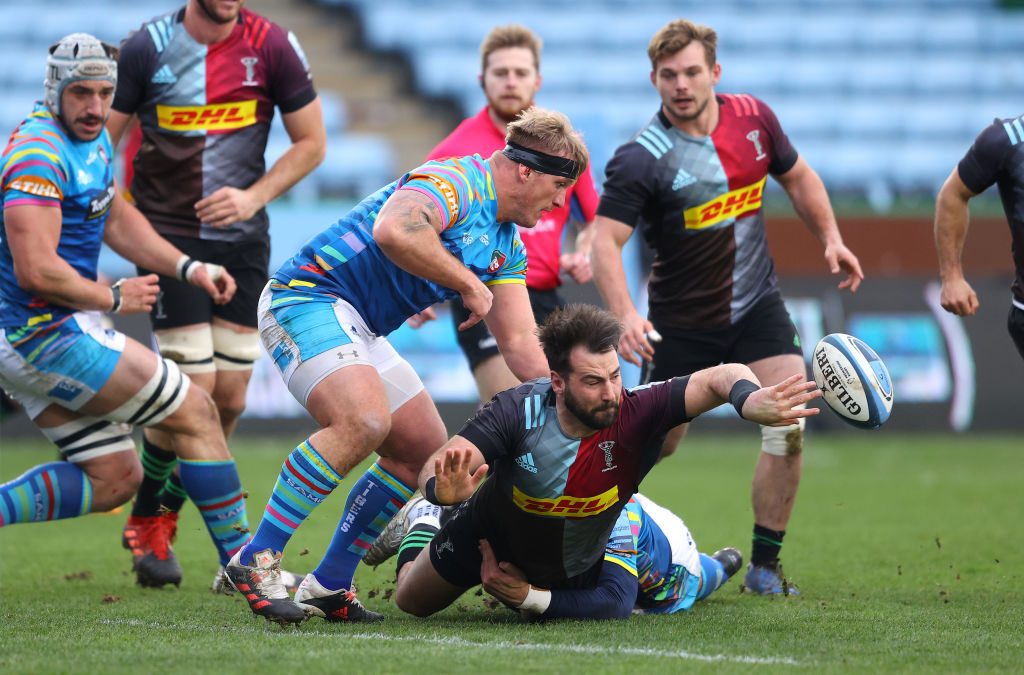 Harlequins hooker Scott Baldwin