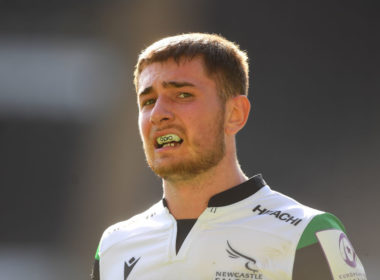 Newcastle Falcons winger Ben Stevenson