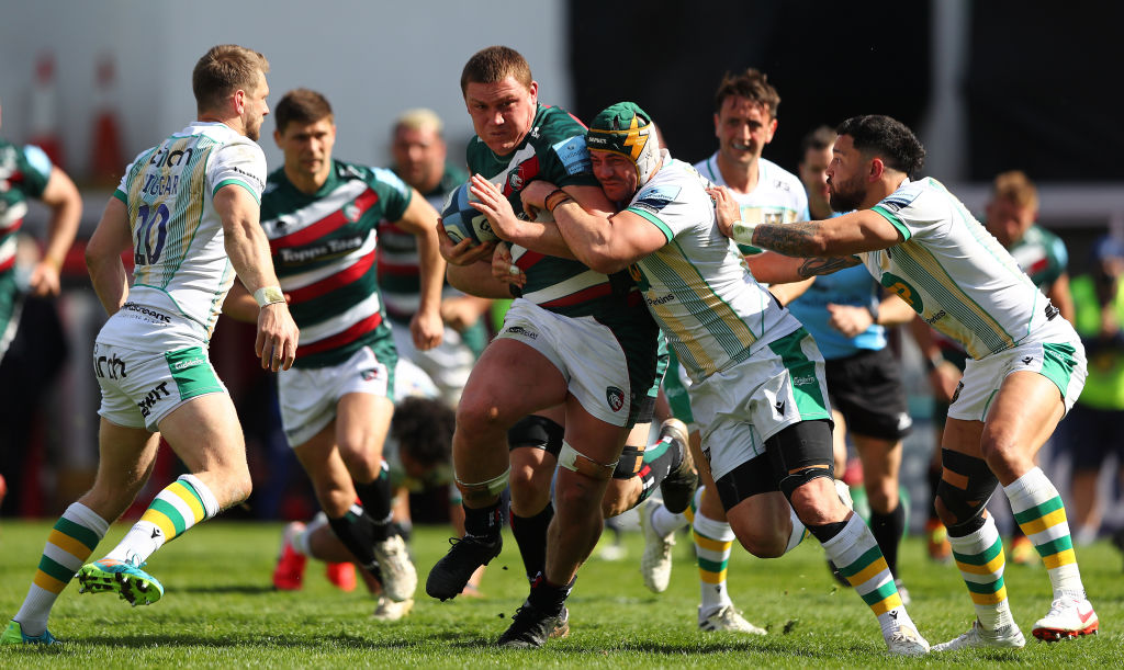 Leicester Tigers No.8 Jasper Wiese