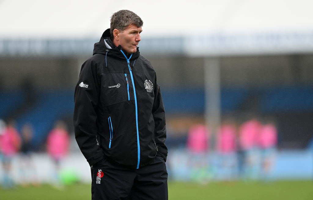 Exeter Chiefs director of rugby Rob Baxter