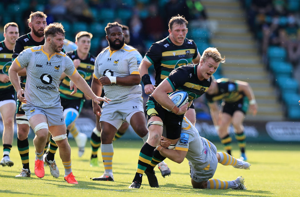 Northampton Saints lock David Ribbans