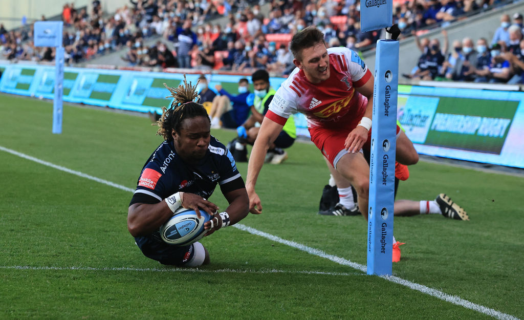 Sale Sharks wing Marland Yarde