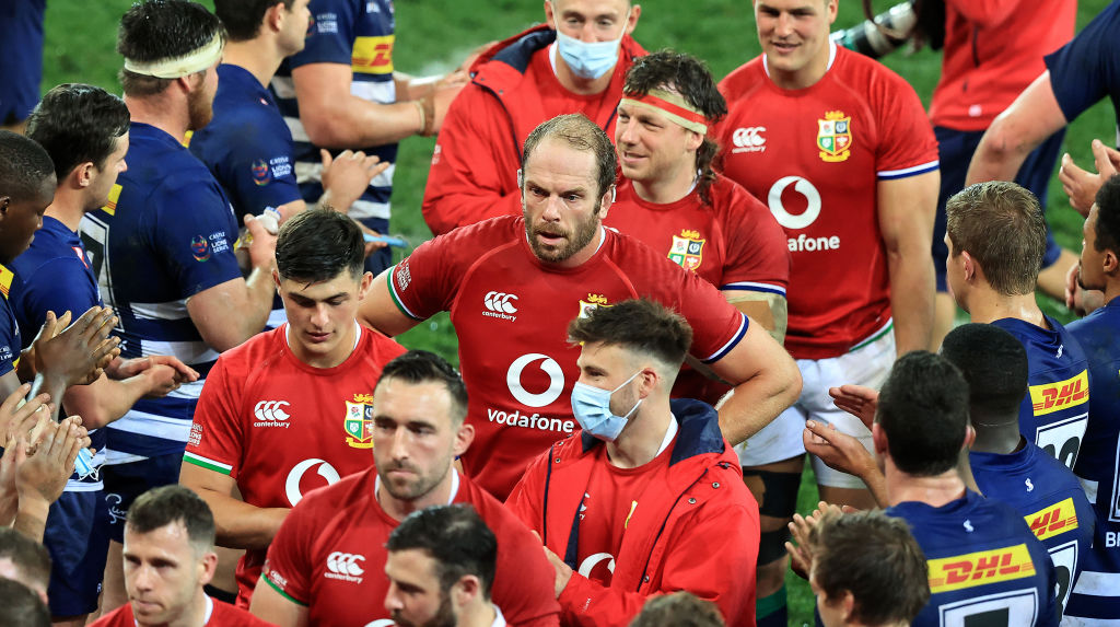 Lions lock Alun Wyn Jones