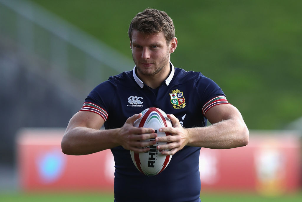 Lions fly-half Dan Biggar