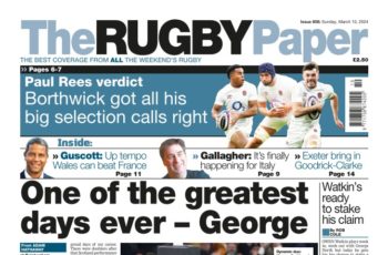 Rugby deals news paper