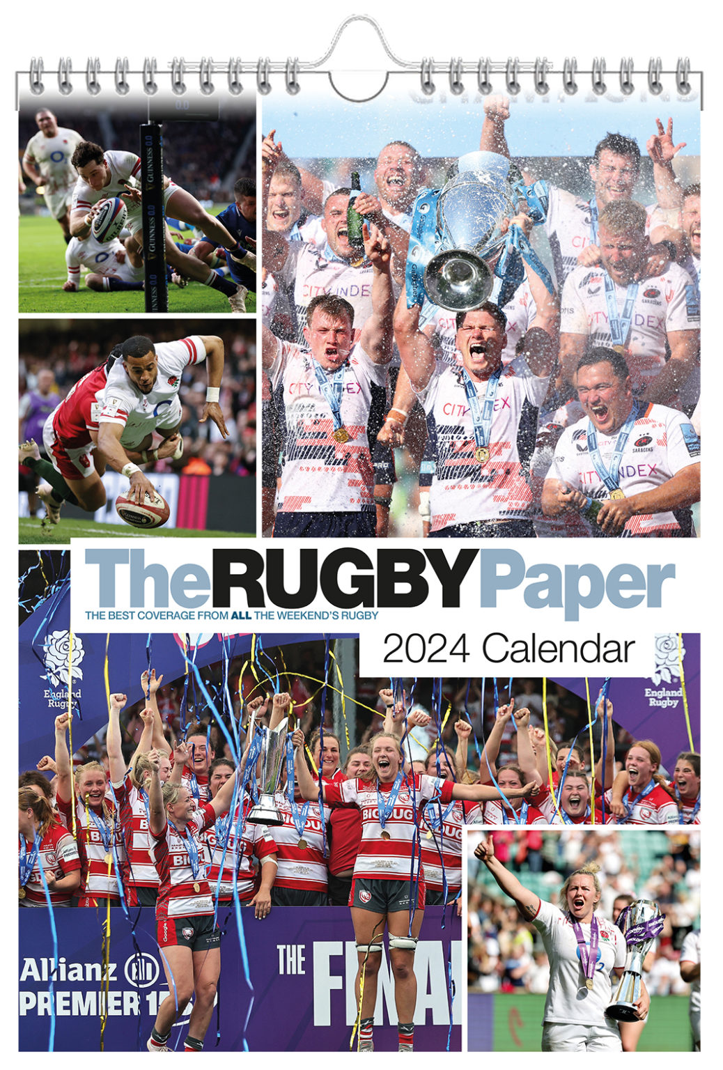 2024 Rugby Paper calendar