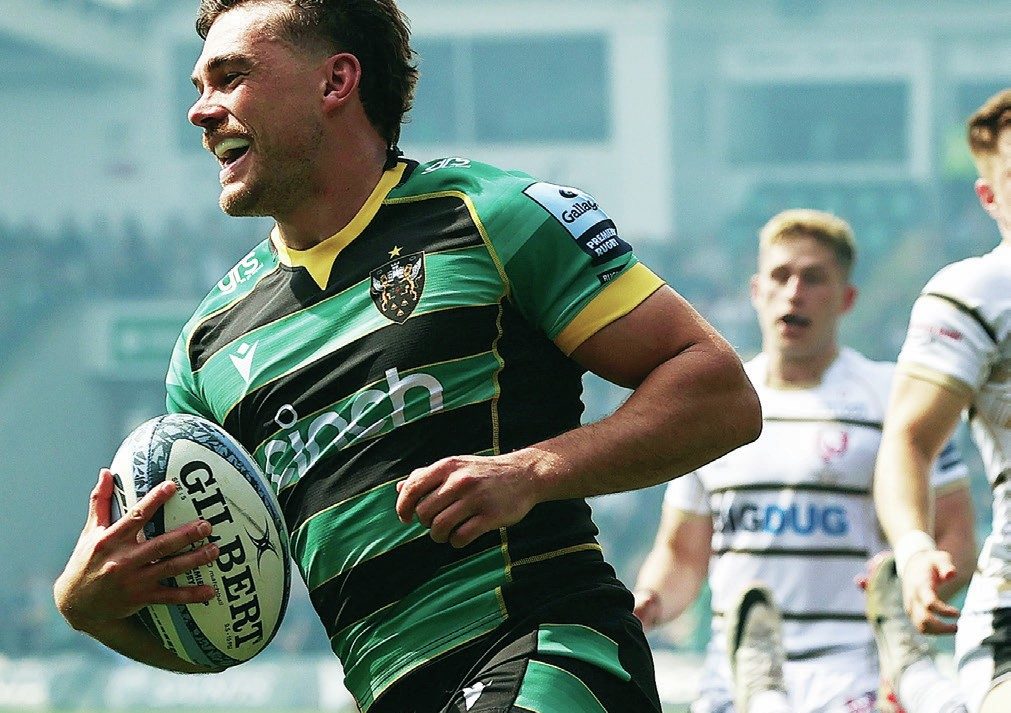 Northampton Saints Fullback George Furbank