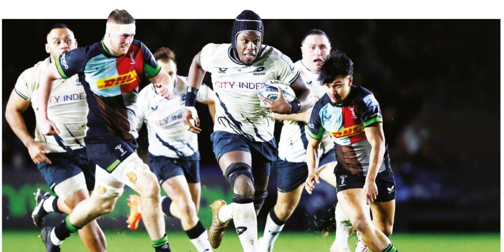 Saracens Second Row Maro Itoje