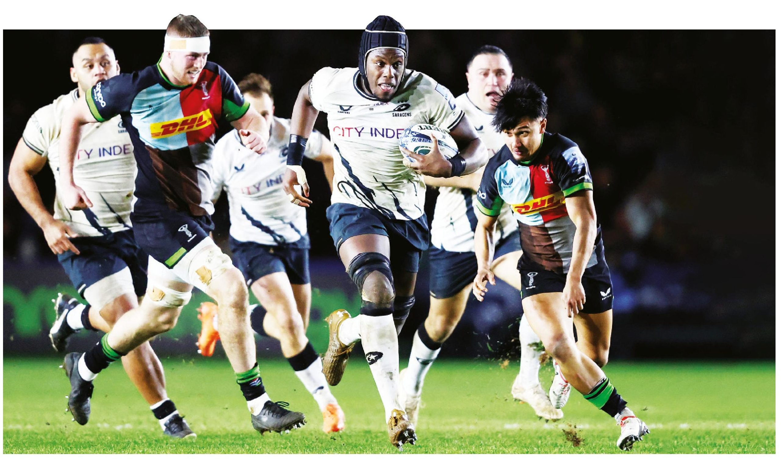 Saracens Second Row Maro Itoje