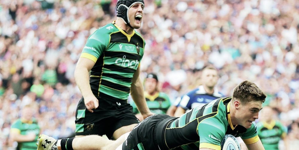 Northampton Saints Winger Tommy Freeman