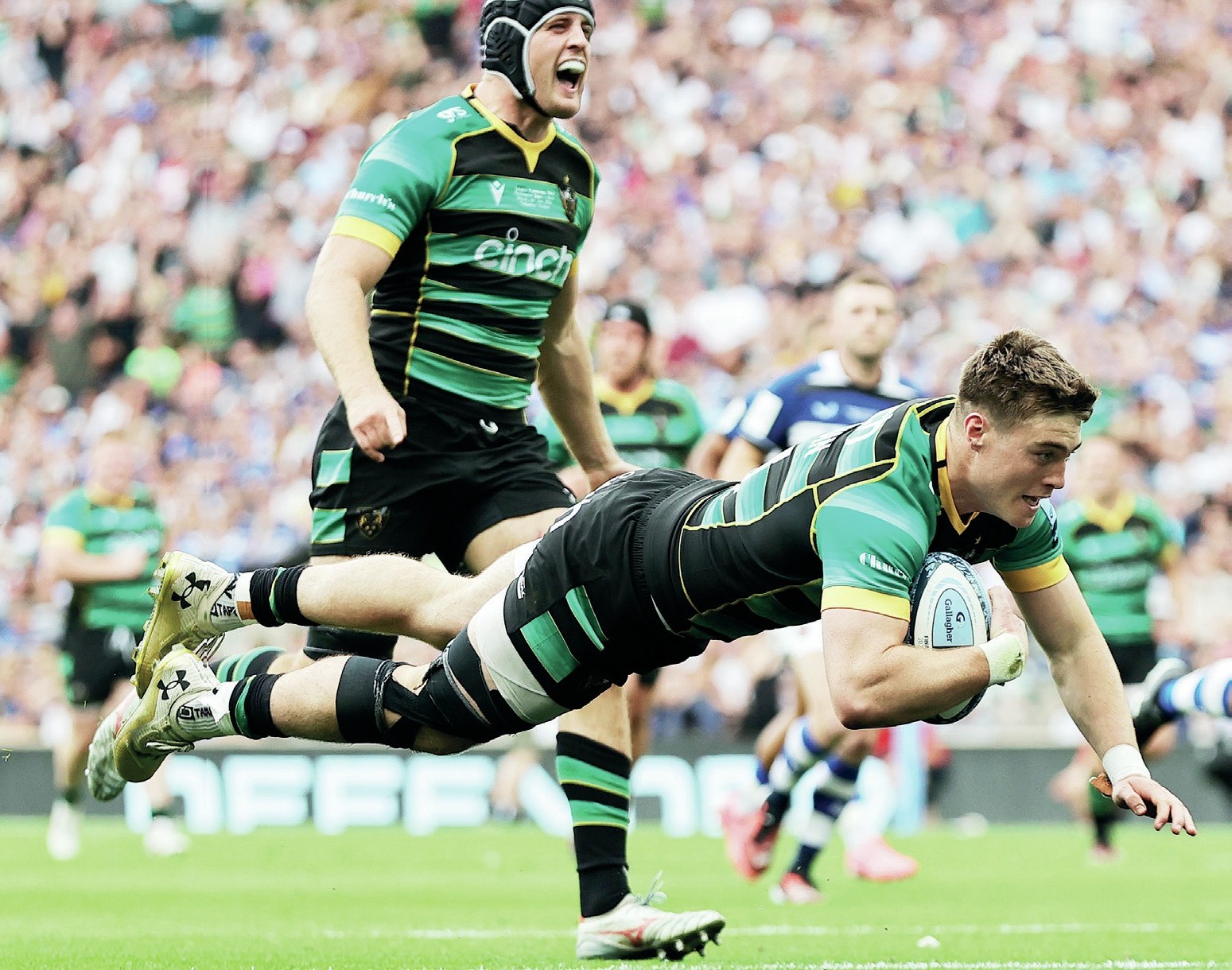 Northampton Saints Winger Tommy Freeman