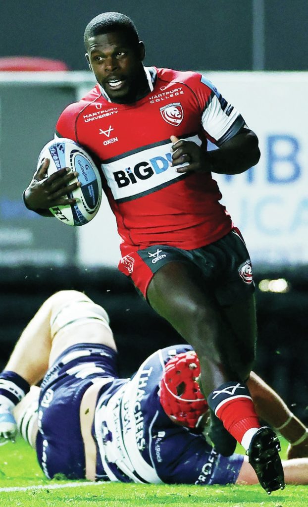 Gloucester Winger Christian Wade