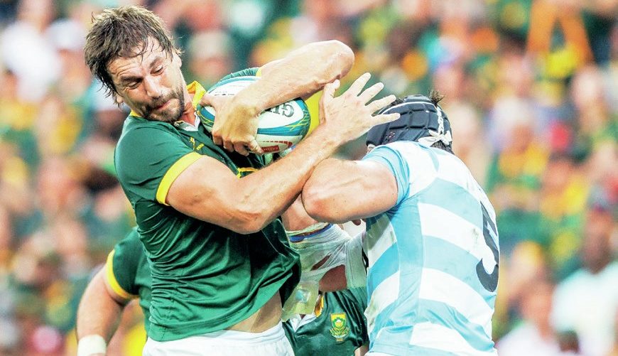 Springboks lock Eben Etzebeth