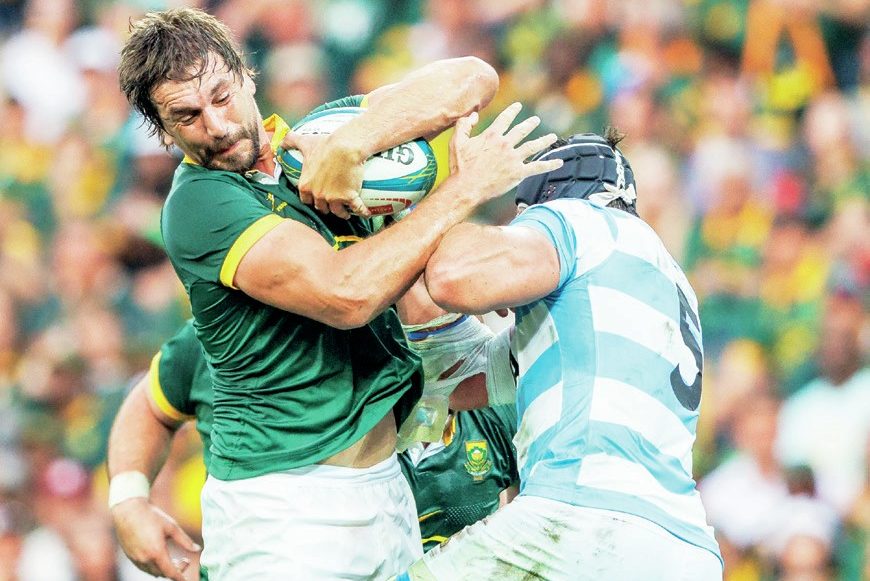 Springboks lock Eben Etzebeth