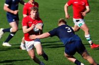 Newcastle Falcons fly-half Louie Johnson