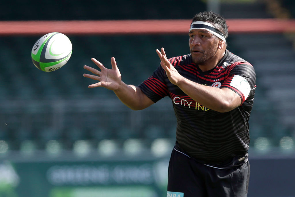 England & Saracens prop Mako Vunipola